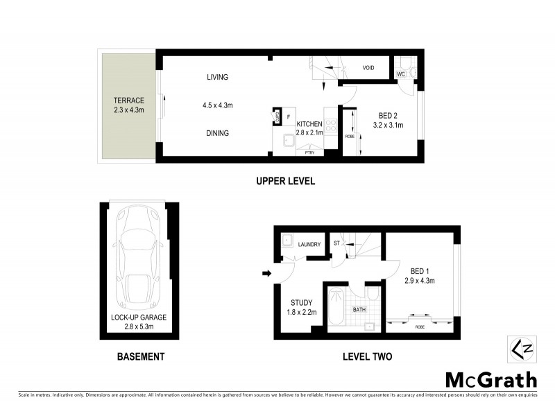 17/11 Flood Street, Bondi NSW 2026 Floorplan