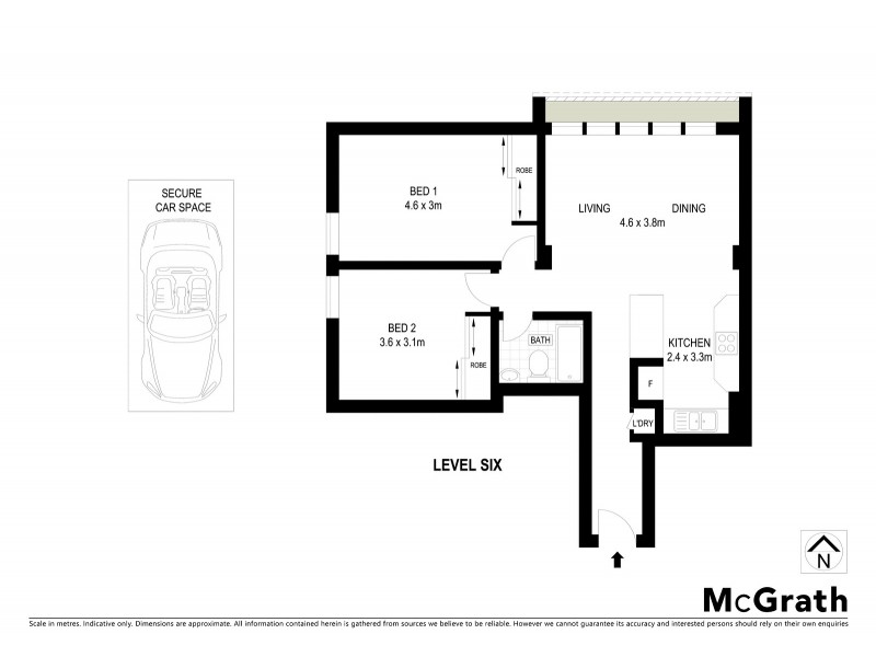 61/67 St Marks Road, Randwick NSW 2031 Floorplan