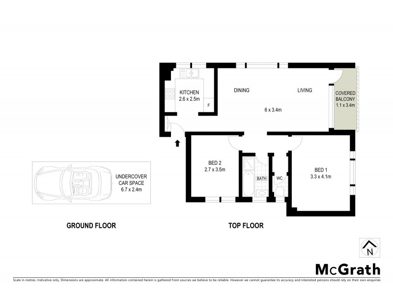 11/4 Castlefield Street, Bondi NSW 2026 Floorplan