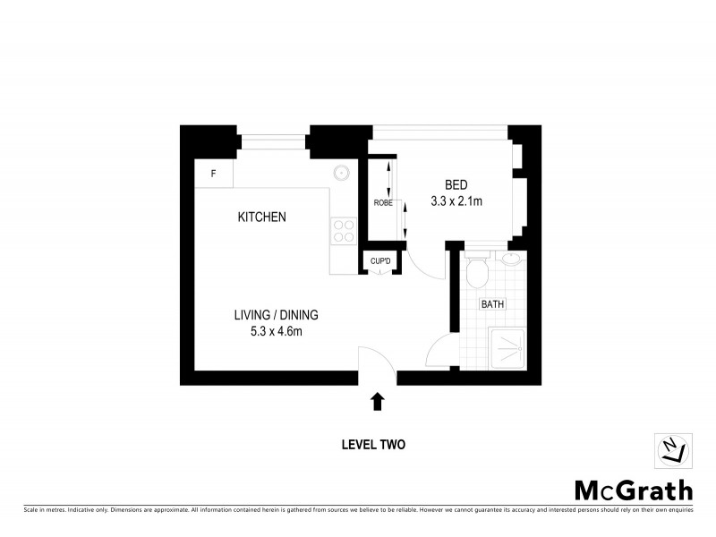 16/233 Darlinghurst Road, Darlinghurst NSW 2010 Floorplan
