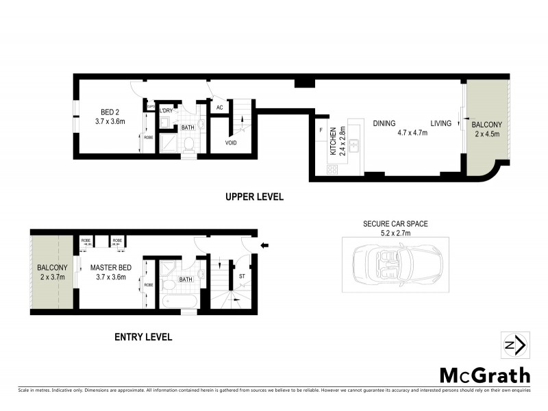 7/28 Crystal Street, Waterloo NSW 2017 Floorplan