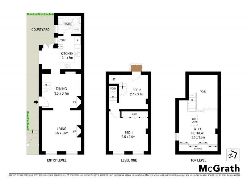 5 Mary Place, Paddington NSW 2021 Floorplan