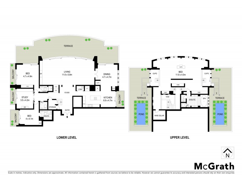 3501/70 Market Street, Sydney NSW 2000 Floorplan