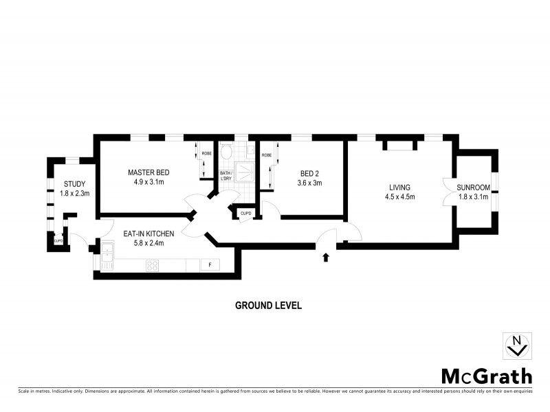 1/7 Mulwarree Avenue, Randwick NSW 2031 Floorplan