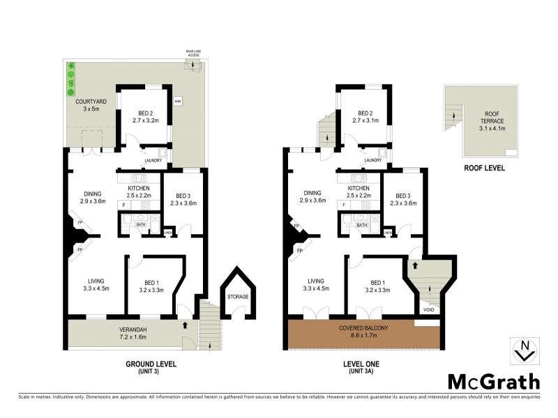 3 & 3A High Street, Millers Point NSW 2000 Floorplan