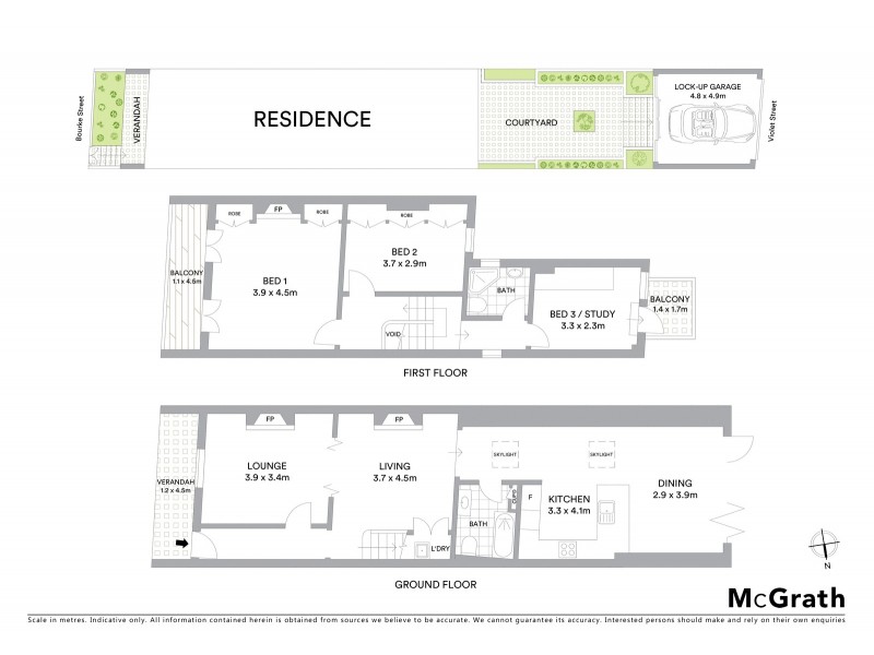 619 Bourke Street, Surry Hills NSW 2010 Floorplan