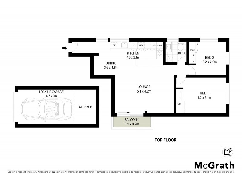 7/130 Curlewis Street, Bondi Beach NSW 2026 Floorplan