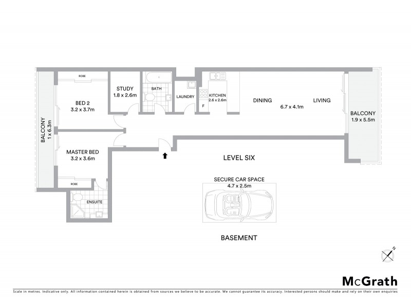 11/137 Bathurst Street, Sydney NSW 2000 Floorplan