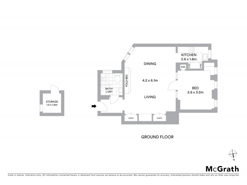 11/25 Elizabeth Bay Road, Elizabeth Bay NSW 2011 Floorplan