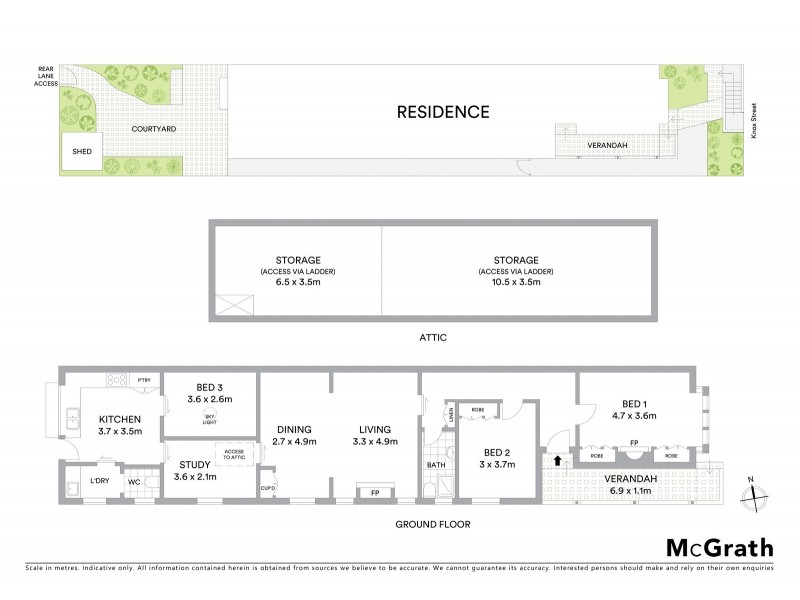 44 Knox Street, Clovelly NSW 2031 Floorplan