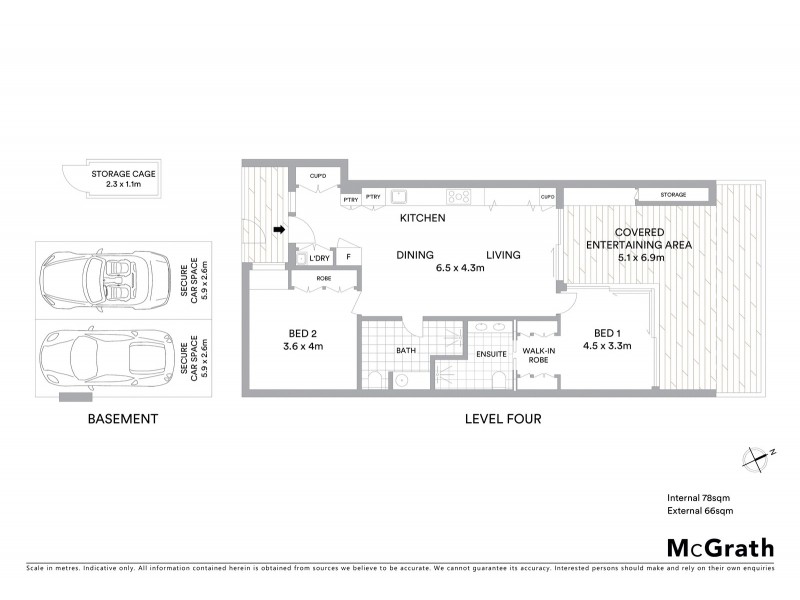 404/41 Birmingham Street, Alexandria NSW 2015 Floorplan