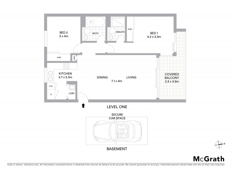 41/249 Chalmers Street, Redfern NSW 2016 Floorplan
