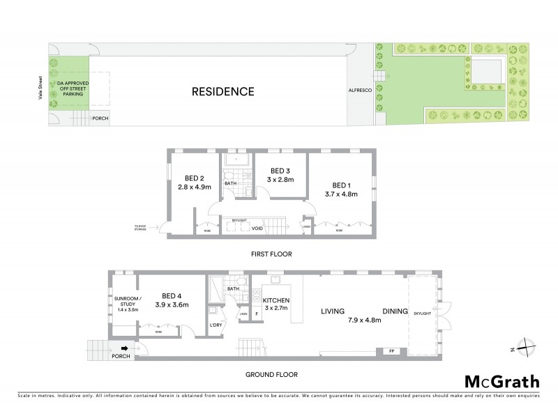 9 Vale Street, Clovelly NSW 2031 Floorplan