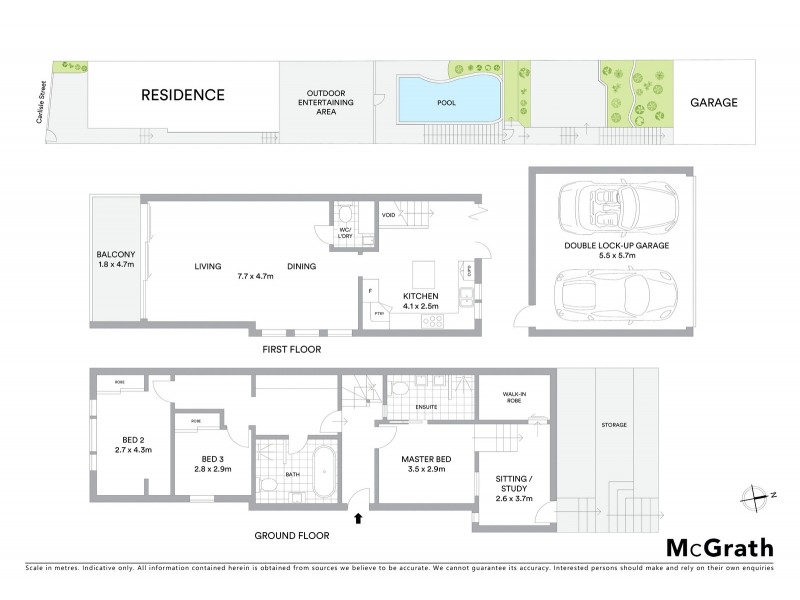 19 Carlisle Street, Tamarama NSW 2026 Floorplan