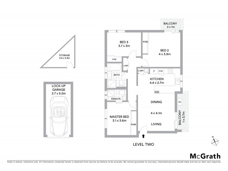 4/24 Bond Street, Maroubra NSW 2035 Floorplan