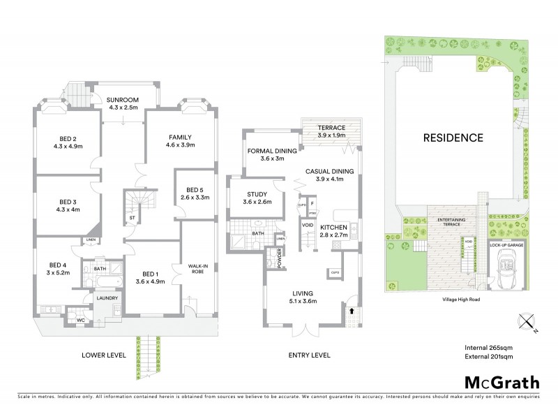 58 Village High Road, Vaucluse NSW 2030 Floorplan