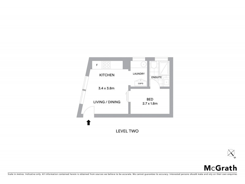 9/42 Bayswater Road, Rushcutters Bay NSW 2011 Floorplan