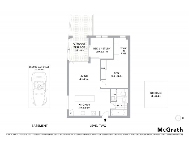 9/333 Crown Street, Surry Hills NSW 2010 Floorplan