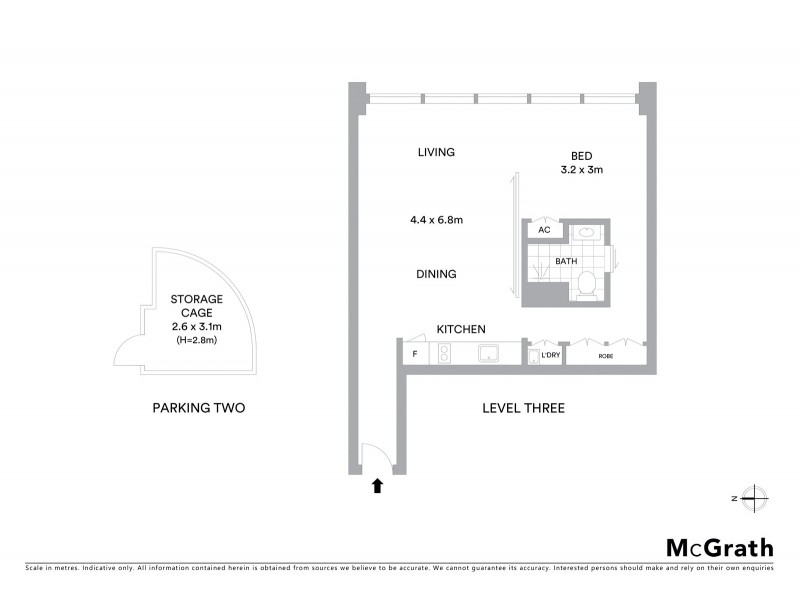 307/1 Francis Street, Darlinghurst NSW 2010 Floorplan