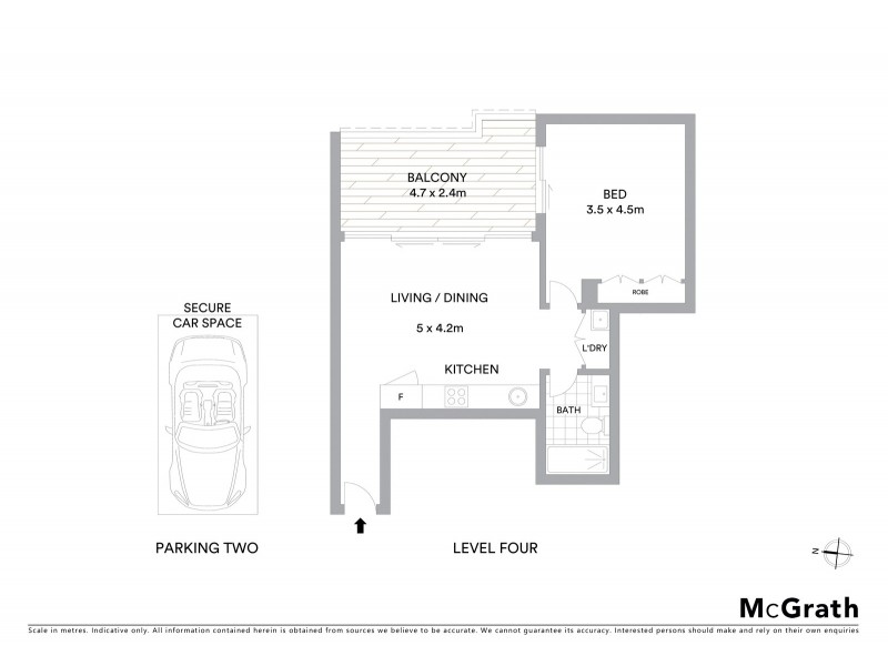 406/8 Cooper Street, Surry Hills NSW 2010 Floorplan