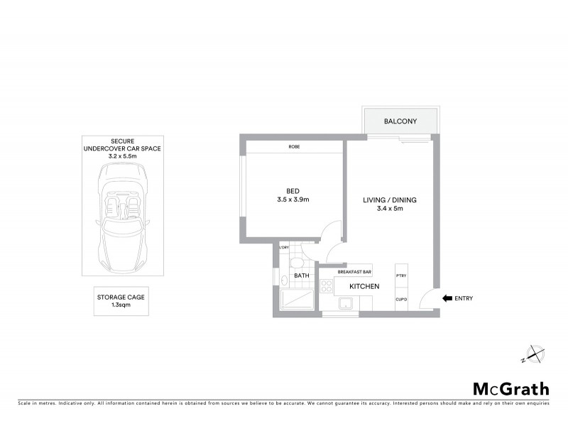 301/15 Wyagdon Street, Neutral Bay NSW 2089 Floorplan