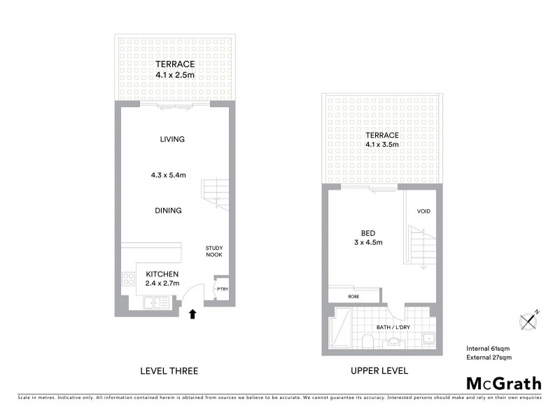 25/4 Gillespie Avenue, Alexandria NSW 2015 Floorplan