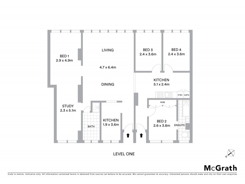 17/20 Illawong Avenue, Tamarama NSW 2026 Floorplan