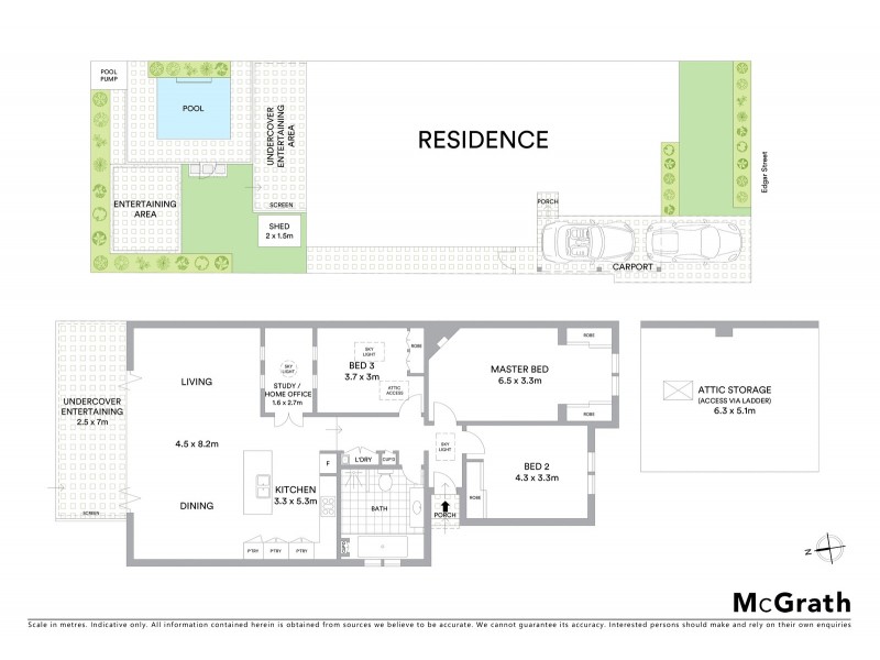 54 Edgar Street, Maroubra NSW 2035 Floorplan