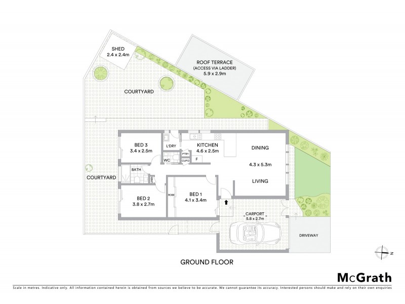 8/26 Irvine Street, Kingsford NSW 2032 Floorplan