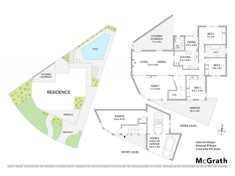11 Chris Bang Crescent, Vaucluse NSW 2030 Floorplan