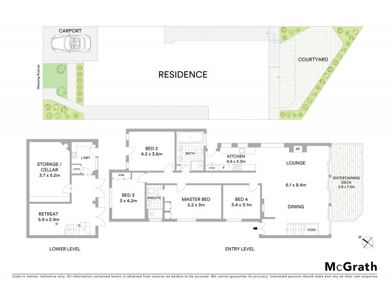 18 Illawong Avenue, Tamarama NSW 2026 Floorplan
