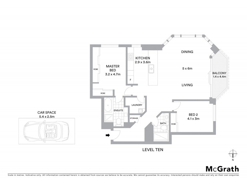 1009/2 Quay Street, Haymarket NSW 2000 Floorplan