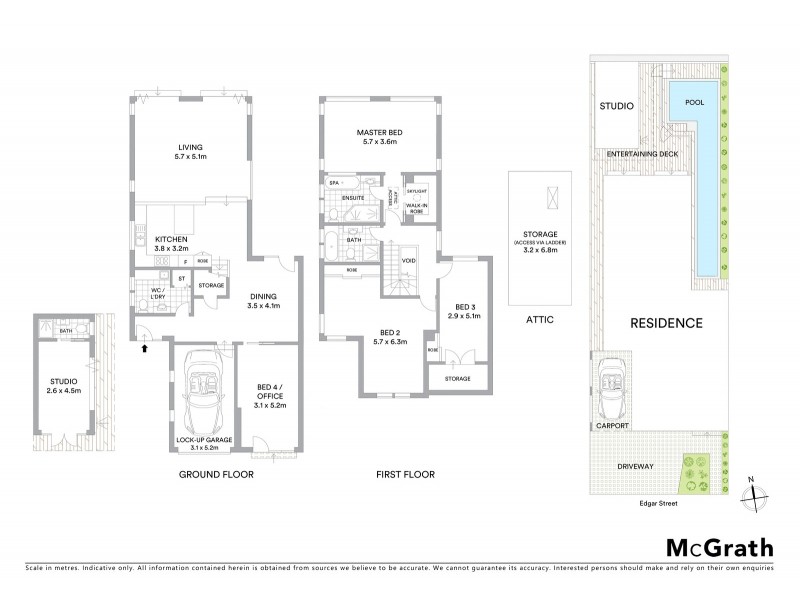 74 Edgar Street, Maroubra NSW 2035 Floorplan