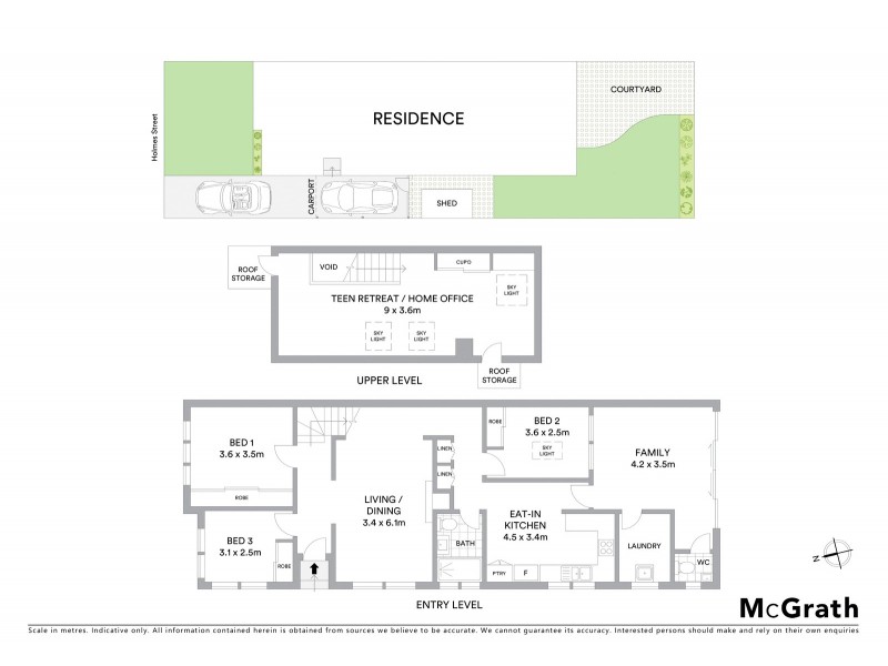 61 Holmes Street, Maroubra NSW 2035 Floorplan