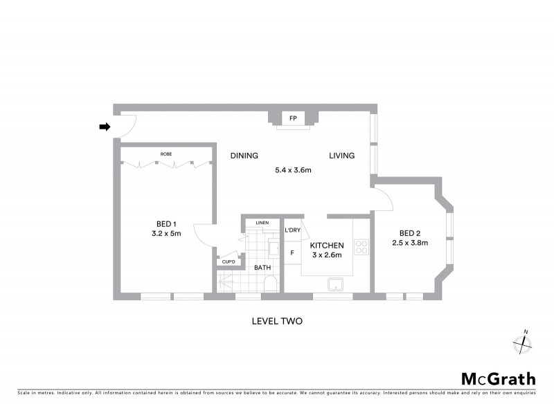 11/87 Ocean Street, Woollahra NSW 2025 Floorplan