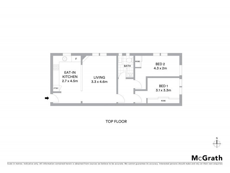 5/48 Bishops Avenue, Randwick NSW 2031 Floorplan