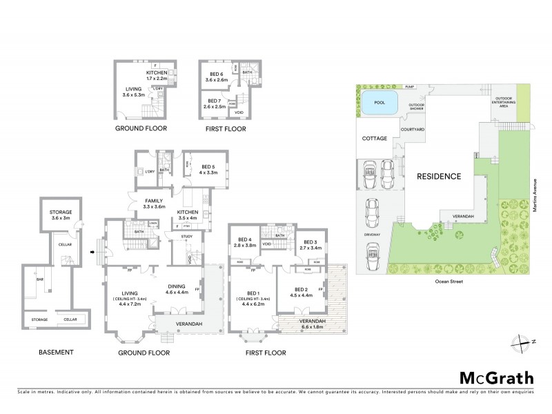 1 Ocean Street, Bondi NSW 2026 Floorplan