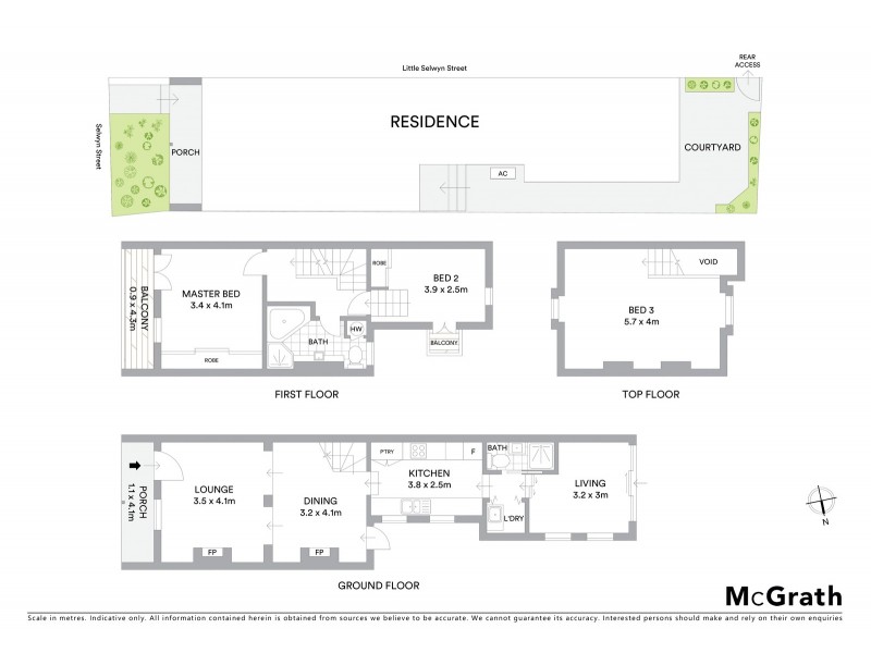 19 Selwyn Street, Paddington NSW 2021 Floorplan