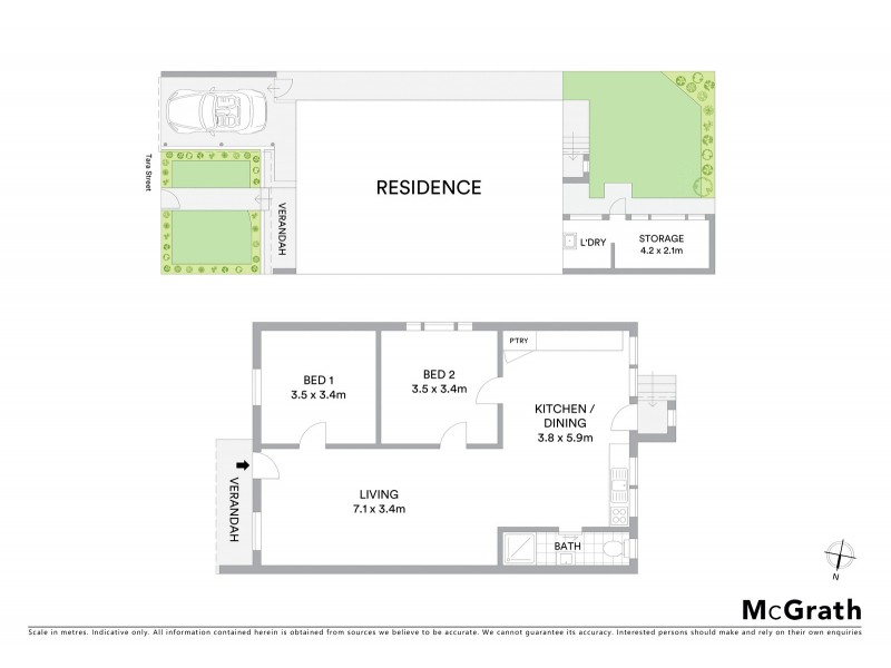 3A Tara Street, Woollahra NSW 2025 Floorplan