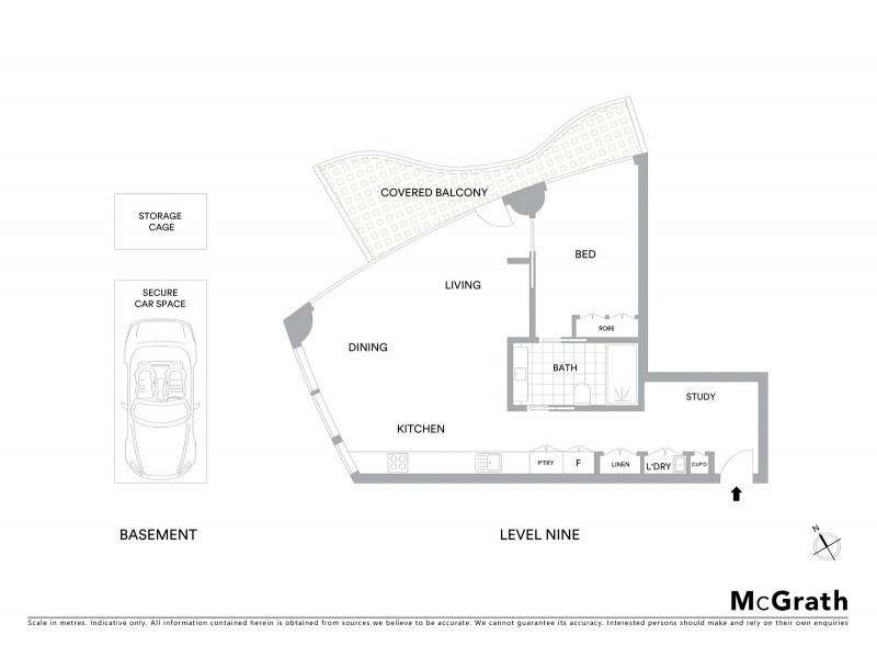901/129 Harrington Street, Sydney NSW 2000 Floorplan