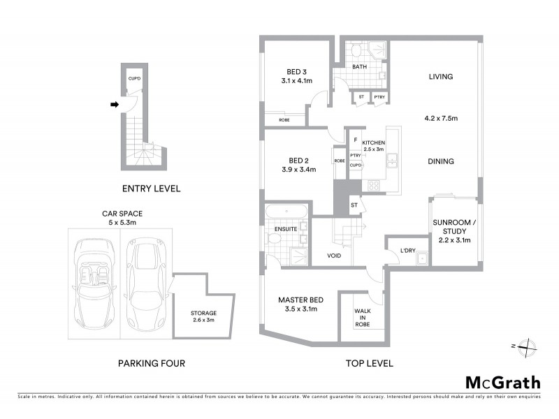201/107 Quay Street, Sydney NSW 2000 Floorplan