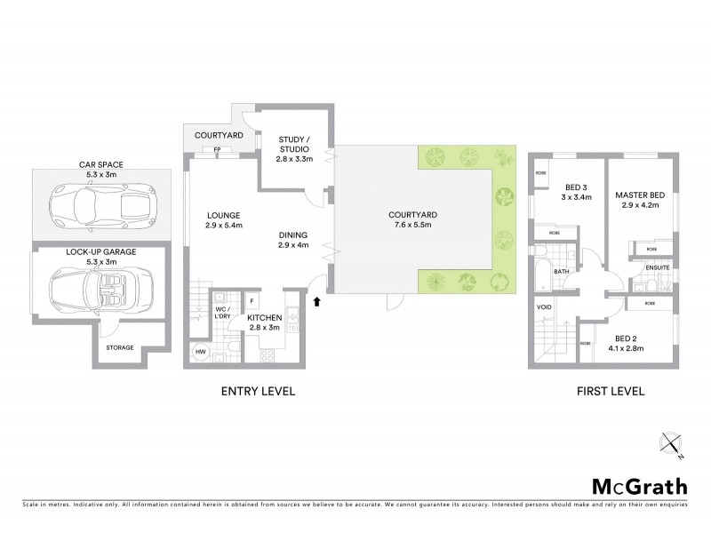 2/85-87 Arden Street, Coogee NSW 2034 Floorplan