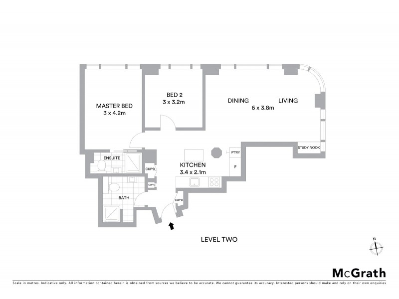 4/44 Bridge Street, Sydney NSW 2000 Floorplan
