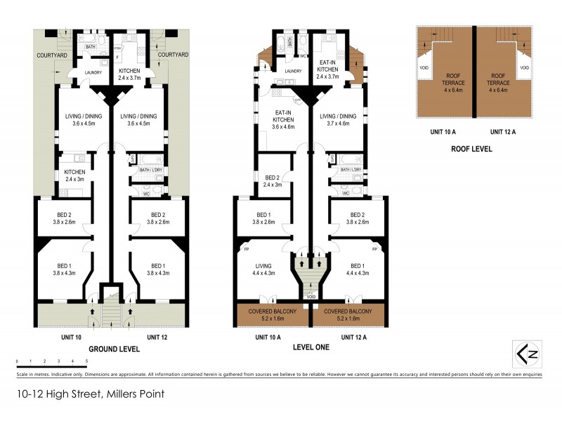 10-12A High Street, Millers Point NSW 2000 Floorplan