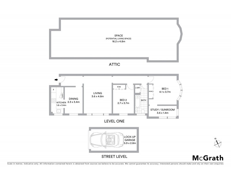 5/17 Ocean Street North, Bondi NSW 2026 Floorplan