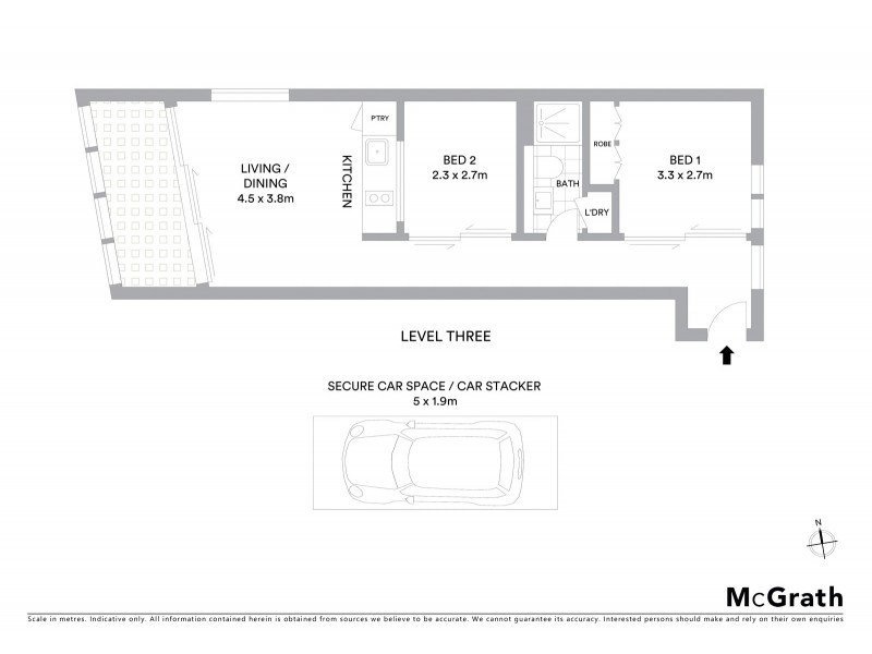 18/693 Anzac Parade, Maroubra NSW 2035 Floorplan