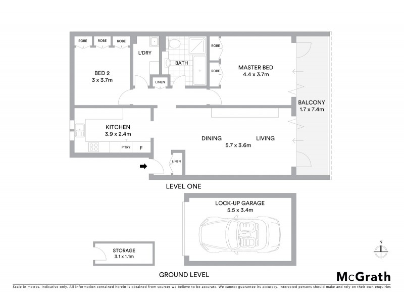1/360 Birrell Street, Tamarama NSW 2026 Floorplan