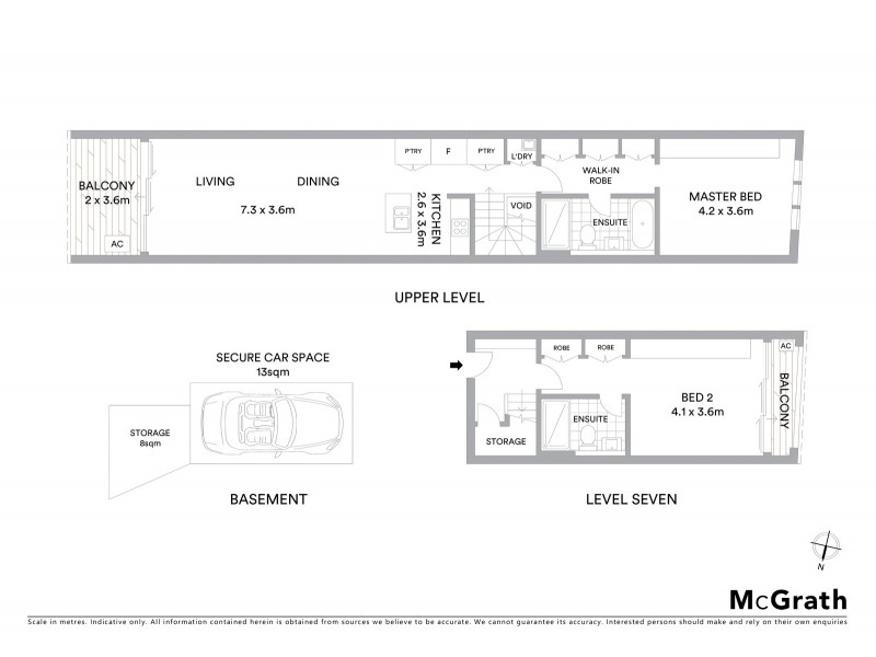 712/47 Cooper Street, Surry Hills NSW 2010 Floorplan