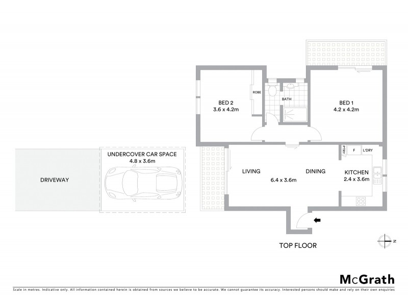6/15-17 Captain Pipers Road, Vaucluse NSW 2030 Floorplan