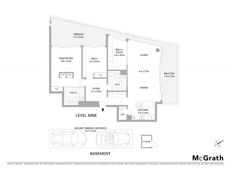 63/830 Bourke Street, Waterloo NSW 2017 Floorplan